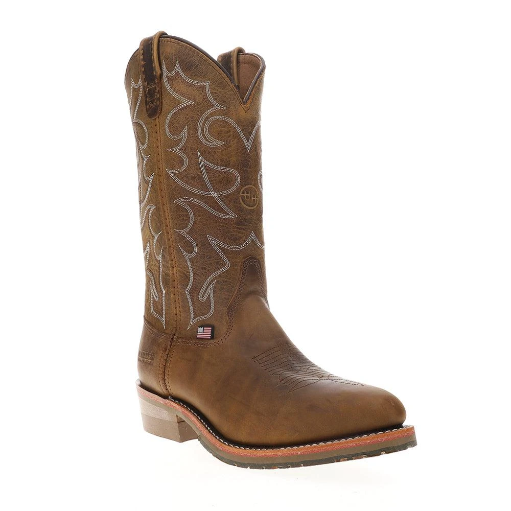 Double-H Boots Dylan 12 Inch Embroidered Electrical Soft Toe Work Boots 2
