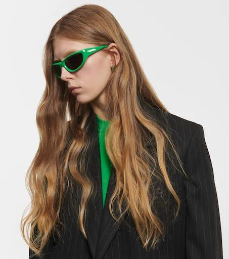 Bottega Veneta Cone Wraparound sunglasses 6