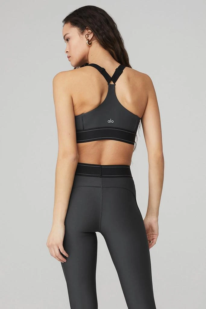 Alo Airlift Suit Up Bra - Macadamia/White 3