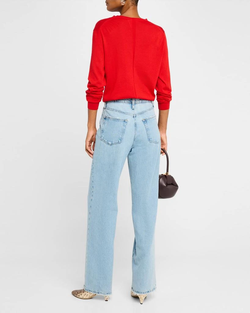 FRAME Le Jane Wide-Leg Jeans 4