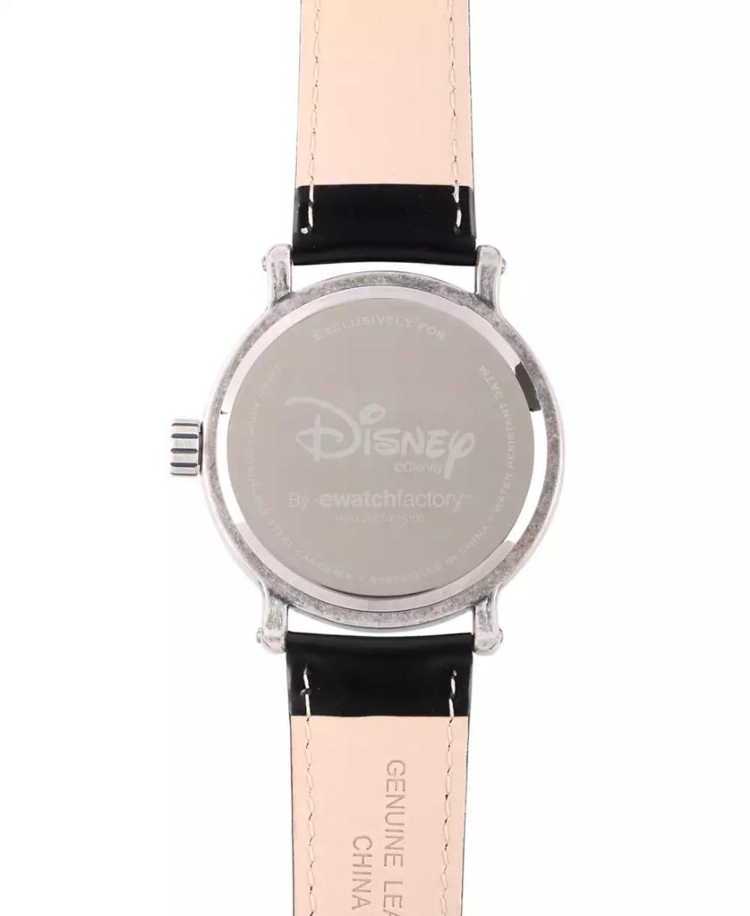 ewatchfactory Disney Mickey Mouse Men's Antique Silver Vintage Alloy Watch