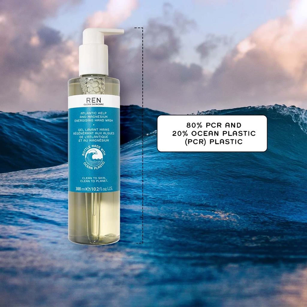 REN Clean Skincare Atlantic Kelp and Magnesium Energizing Hand Wash 6