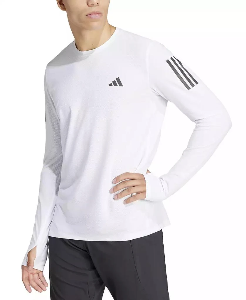 Adidas Men's Own The Run Moisture-Wicking Long-Sleeve T-Shirt