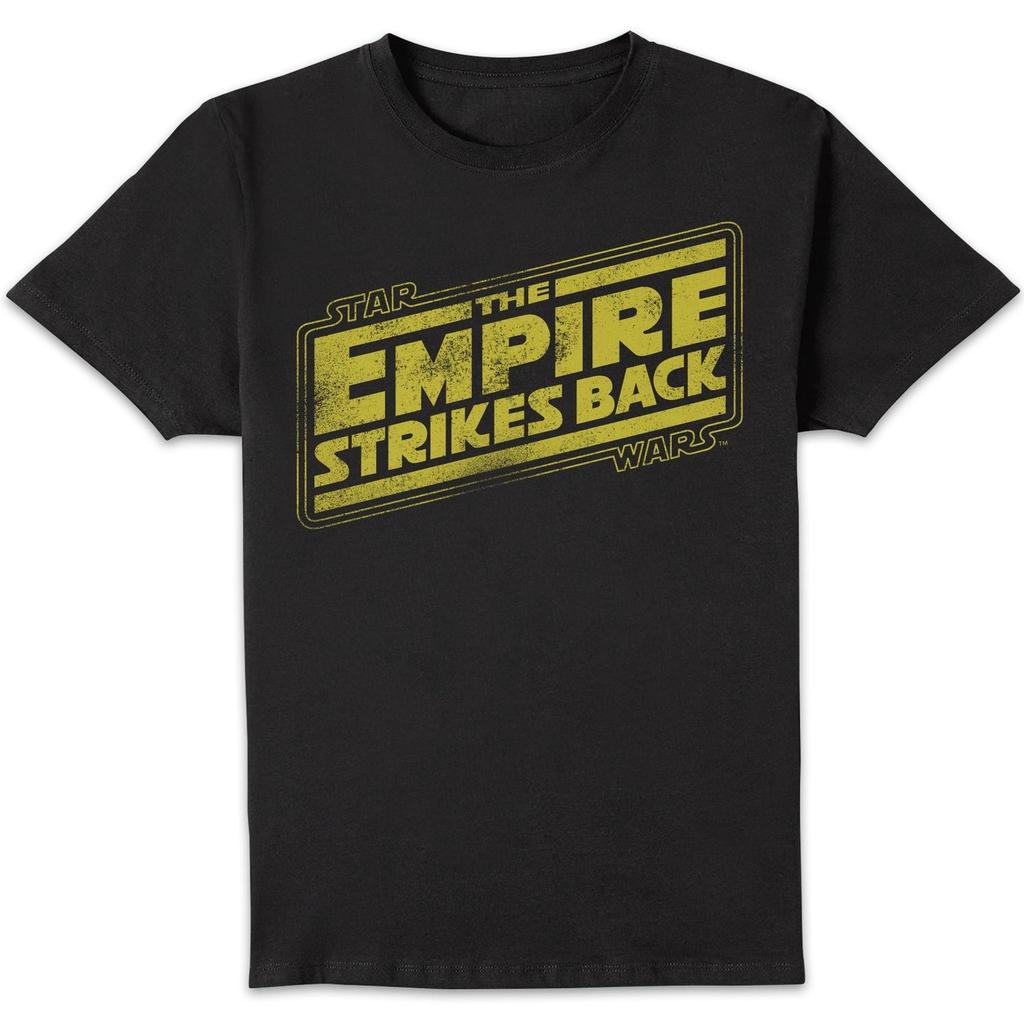 Star Wars Star Wars Empire Strikes Back Logo Unisex T-Shirt - Black