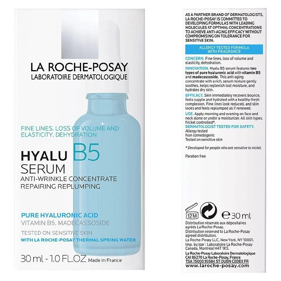 La Roche-Posay Hyalu B5 Pure Hyaluronic Acid Serum for Sensitive Skin 8