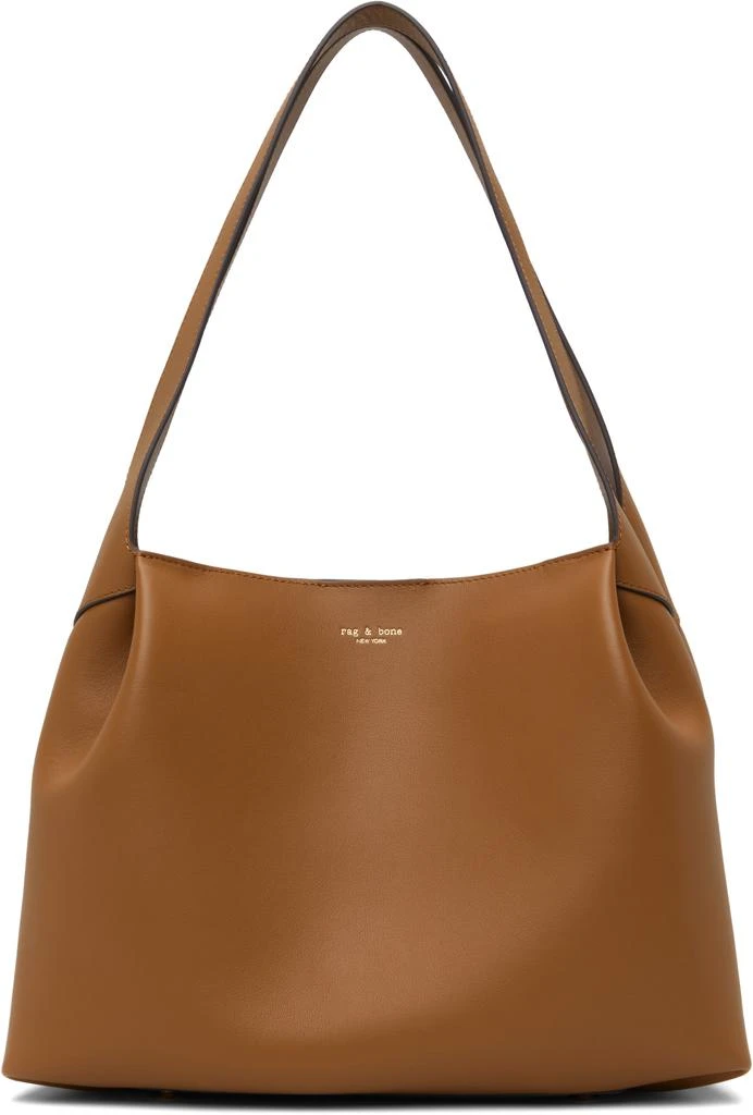 Rag & Bone Tan Slade Calf Leather Tote 1