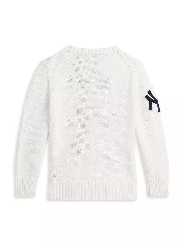 Ralph Lauren Little Boy's & Boy's MLB Yankees Polo Bear Sweater