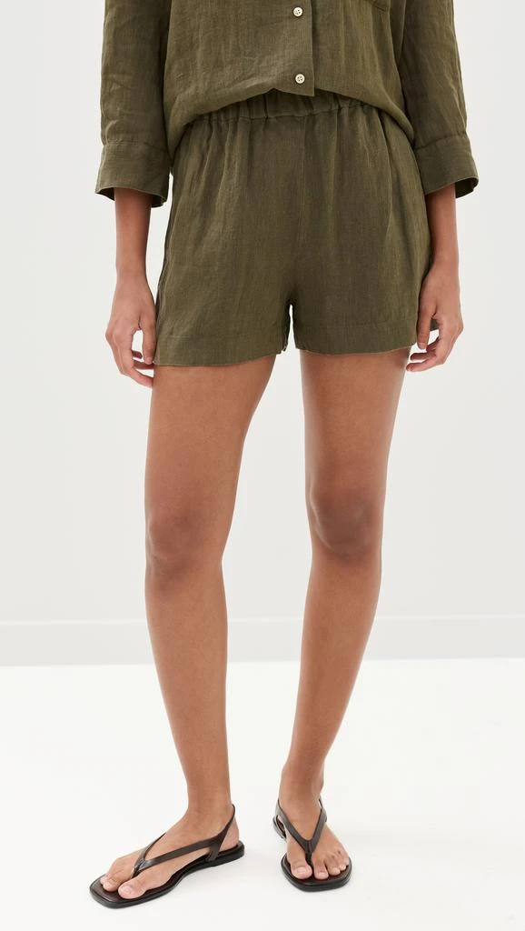 Jenni Kayne Linen Logan Shorts 1