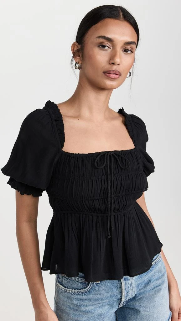 Playa Lucila Square Neck Top 1