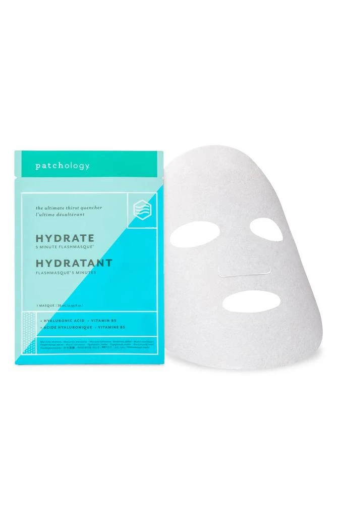 Patchology Hydrate FlashMasque<sup>™</sup> 5-Minute Facial Sheet Mask 1