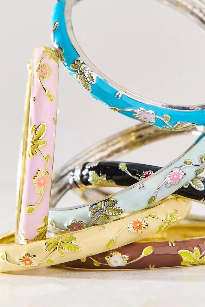 Urban Outfitters Jane Enameled Bangle Bracelet