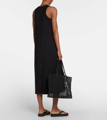 Max Mara Leisure Paraggi cotton-blend midi dress 3