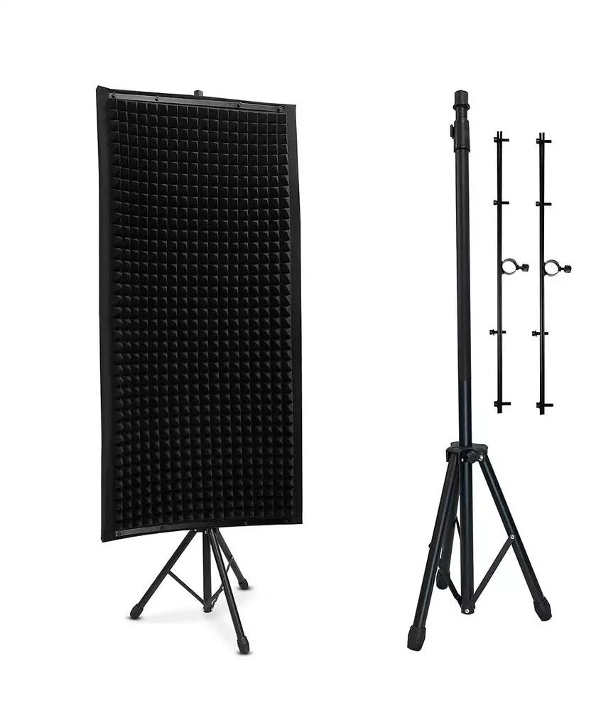 Pyle – Acoustic Isolation Absorber Shield with Adjustable Stand