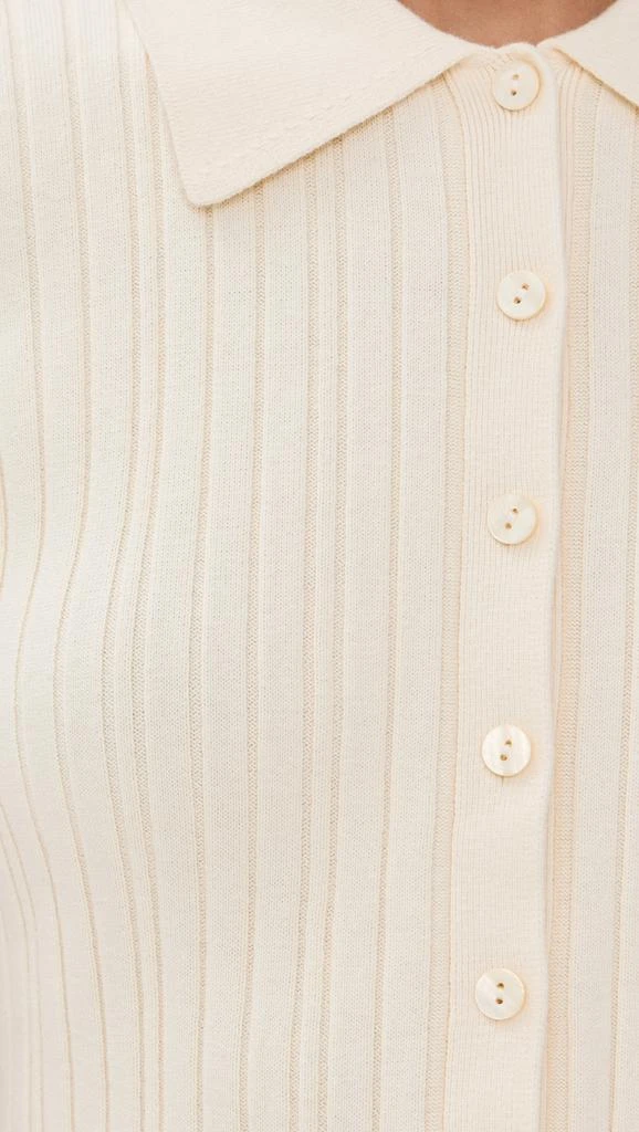 LE BOP Ribbed Button Up 5