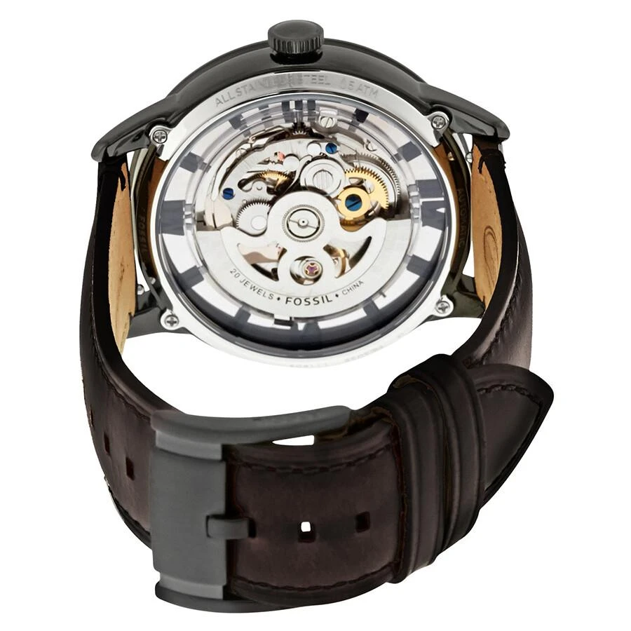 Fossil Townsman Automatic Brown Skeleton Dial Men's Watch ME3098 3