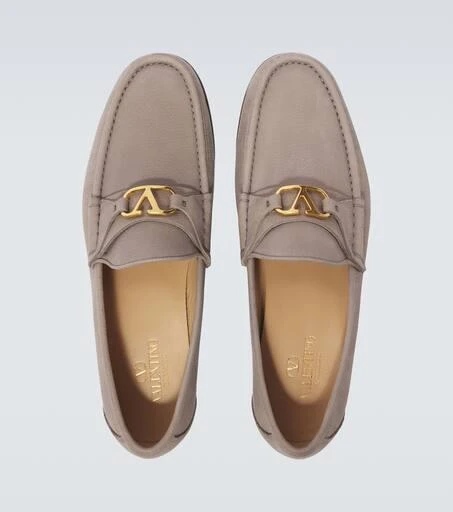 Valentino VLogo leather loafers 4