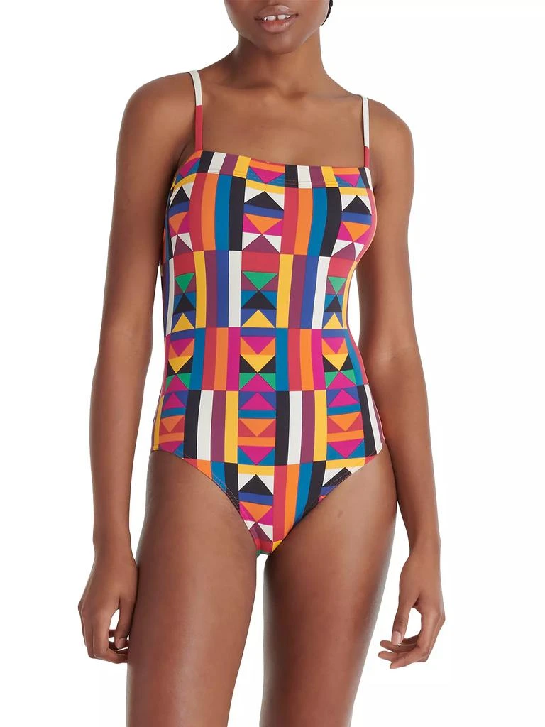 ERES Geometric One-Piece Swimsuit 3