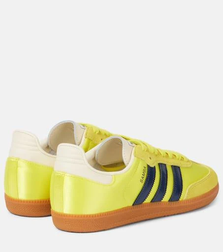 Adidas Samba OG suede-trimmed satin sneakers 2