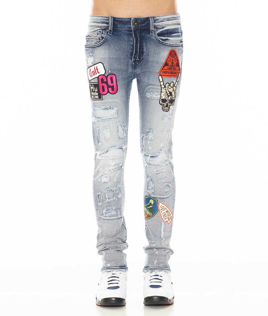 Cult Of Individuality PUNK SUPER SKINNY IN ACID
