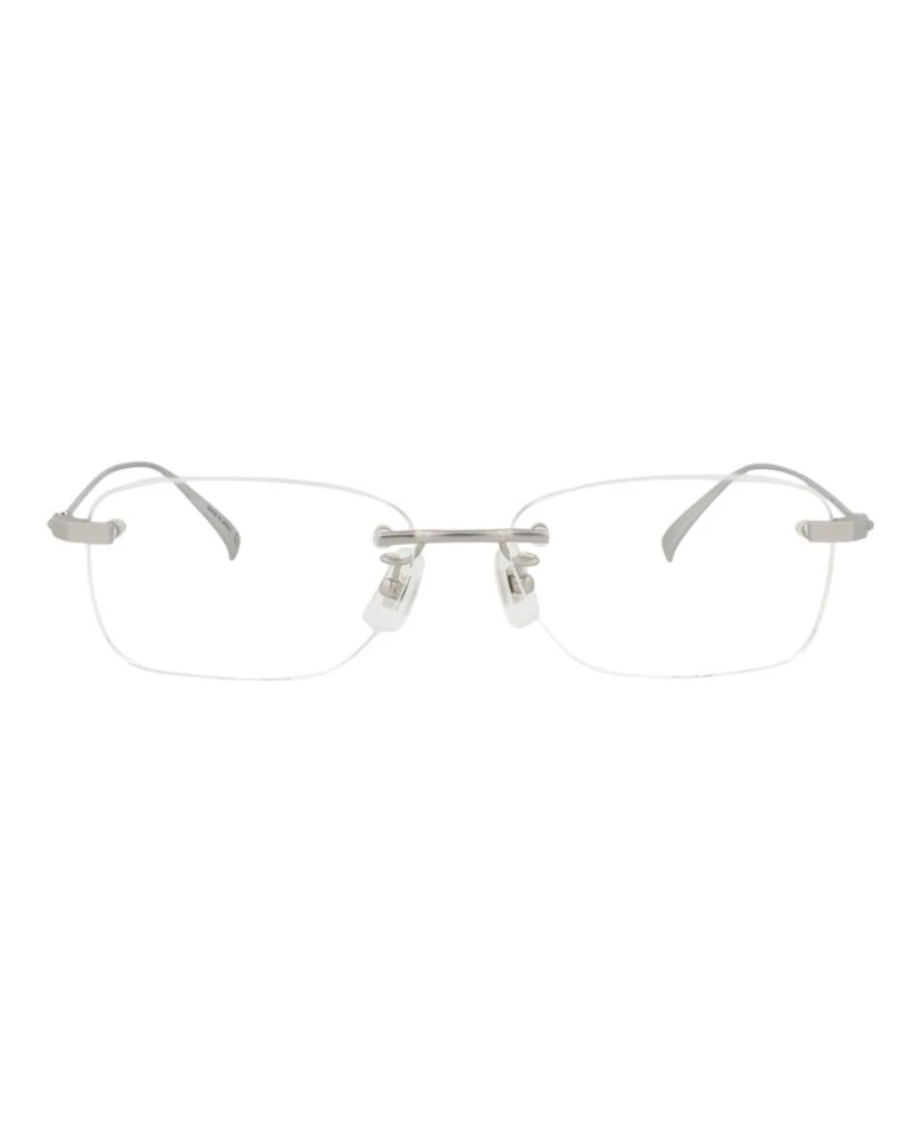 Dunhill Square-Frame Titanium Optical Frames
