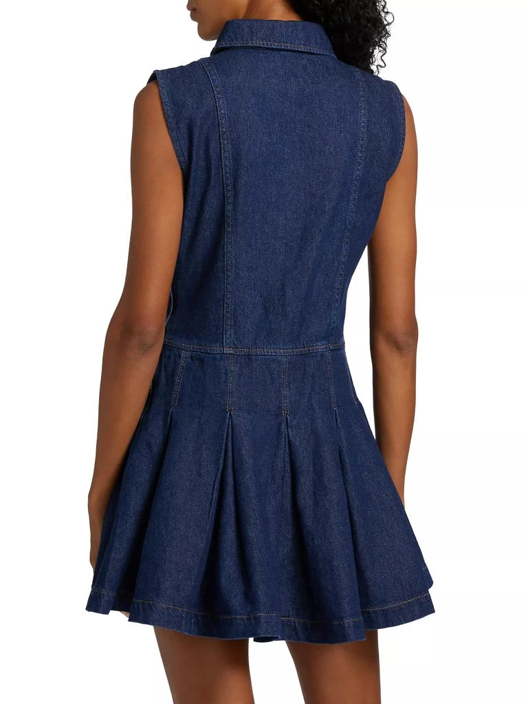 Reformation Arella Denim Sleeveless Minidress 5