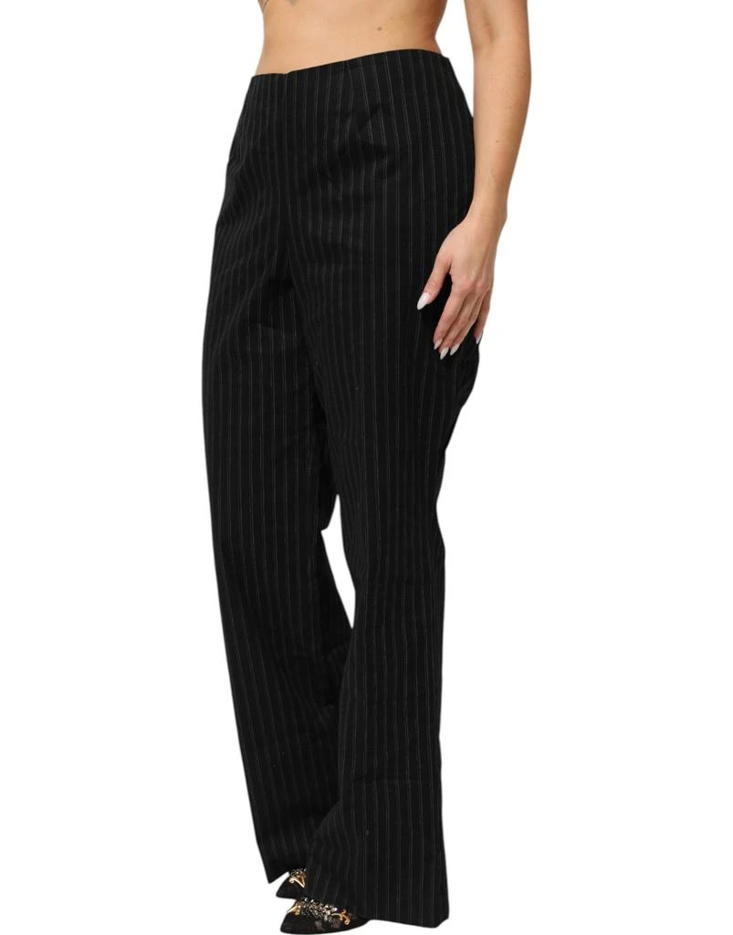 BENCIVENGA Wool Blend Pinstripe Straight Leg Women
s Pants 2