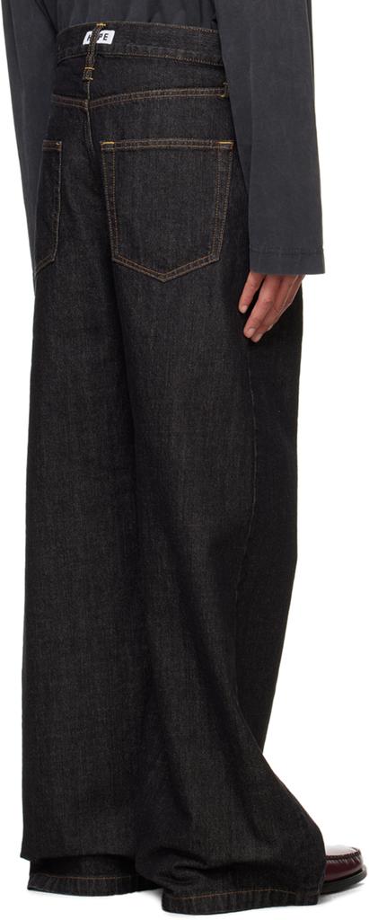 Wide-leg Jeans - Skid Jeans in Heavy Black Vintage – HOPE STHLM