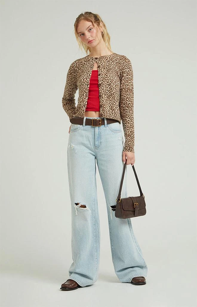 PacSun Jessie Light Indigo High Waisted Baggy Jeans 2