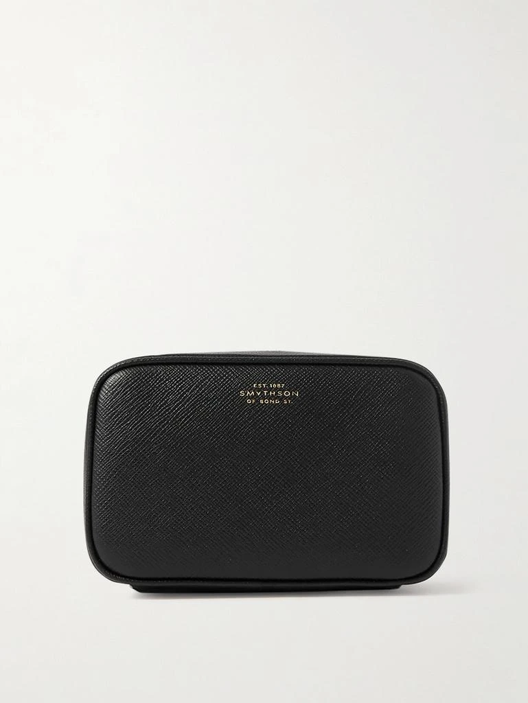 SMYTHSON Panama 纹理皮革化妆包 1