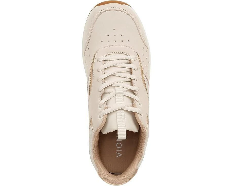 VIONIC Nova I3510M3103 Sneakers Women's Size 9 Cream Suede Athletic Shoes ZPO508 (9,Cream) 4