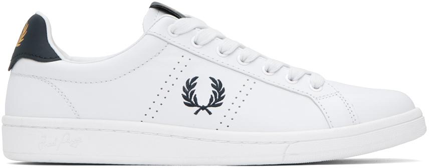 Fred Perry White B721 Sneakers