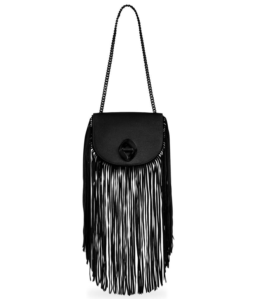 Rebecca Minkoff G Mini Saddle W/Fringe