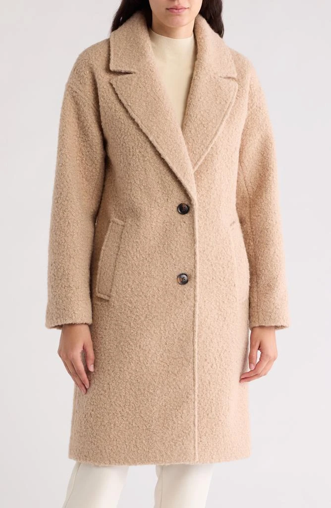 BCBG Faux Shearling Coat 1
