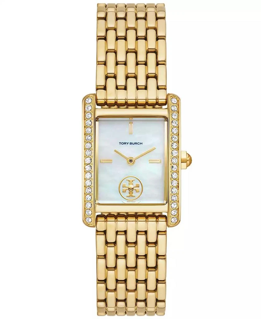 Tory Burch Women's The Eleanor Gold-Tone Stainless Steel Bracelet Watch 25mm 1