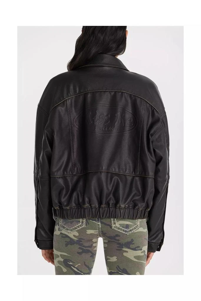 Miss Me Miss Me Ember Leather Jacket 5