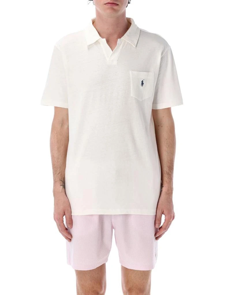 Ralph Lauren Polo Ralph Lauren Standard Fit Cotton-Linen Polo Shirt 1