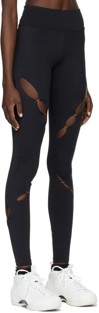 RUI SSENSE Exclusive Black Cut-Out Sport Leggings 2