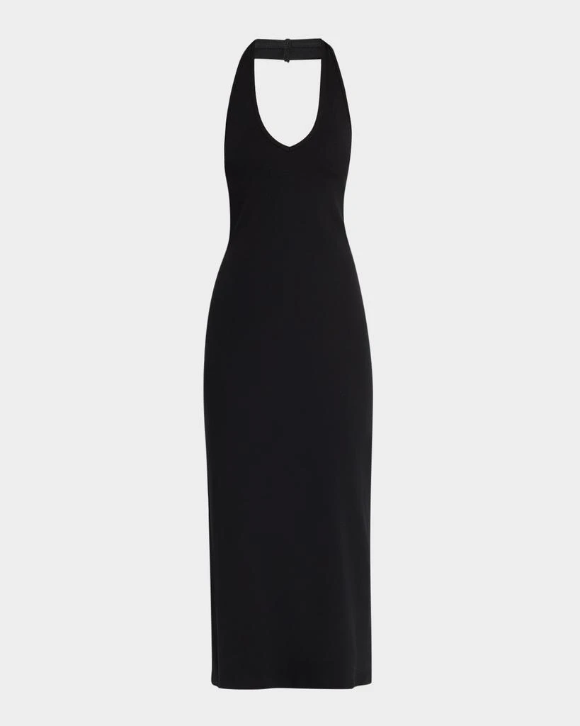 Nili Lotan Stevie Halter Midi Dress 1