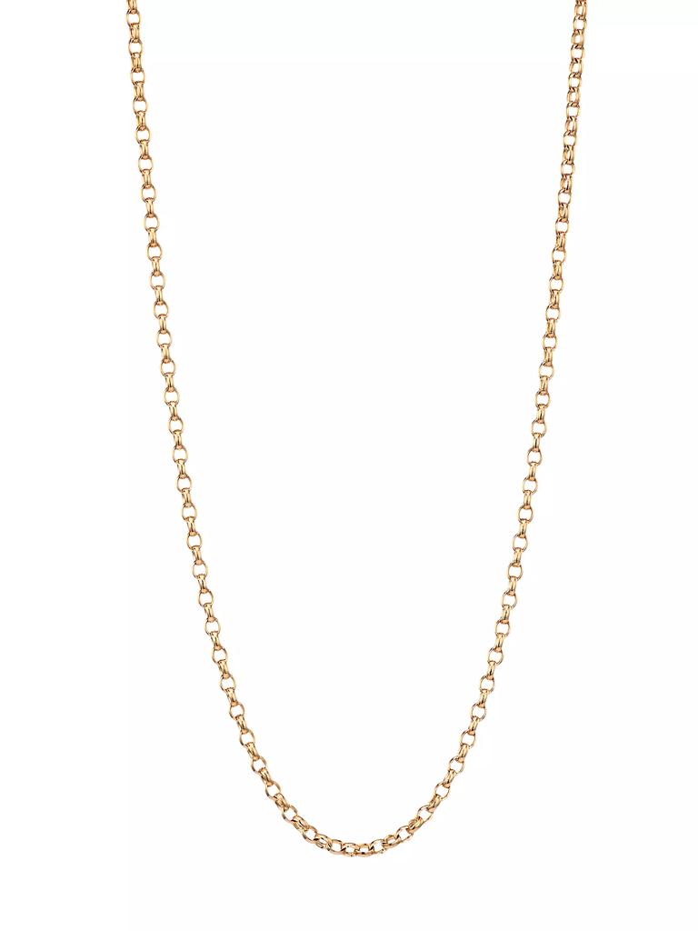 Tamara Comolli 18K Rose Gold Belcher-Link Chain Necklace/16"-20"