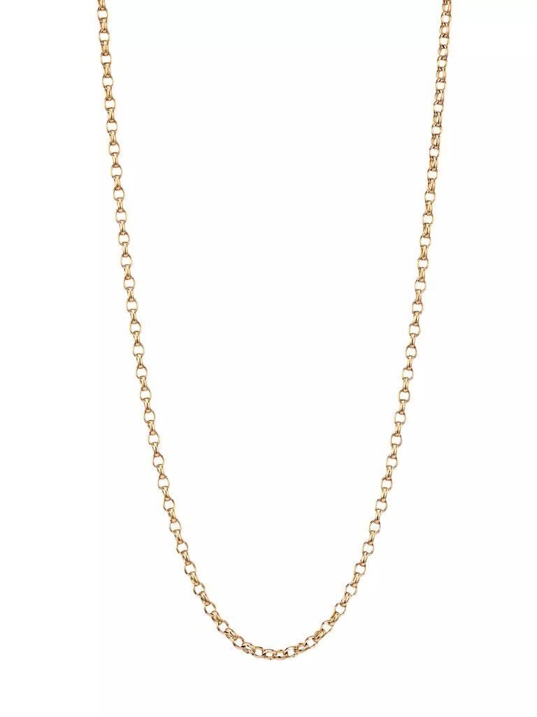 Tamara Comolli 18K Rose Gold Belcher-Link Chain Necklace/16"-20" 1