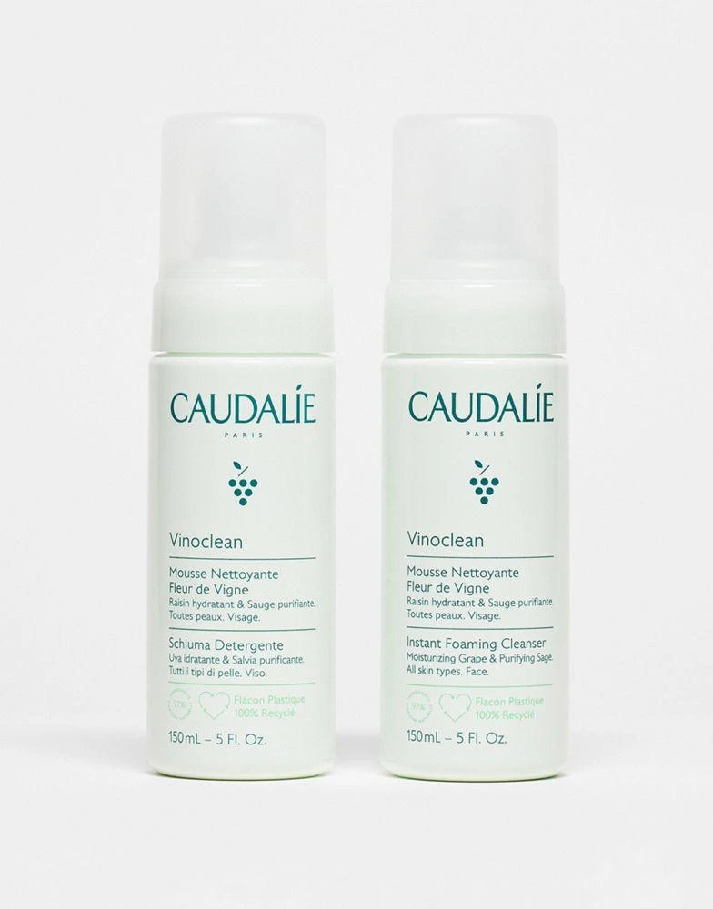 Caudalie Vinoclean Instant Foaming Cleanser Duo - 33% Saving $32.64