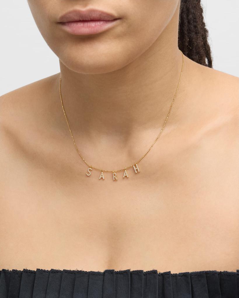 Tai 14K Gold-Plated Sterling Silver 5-Letter Personalized Necklace
