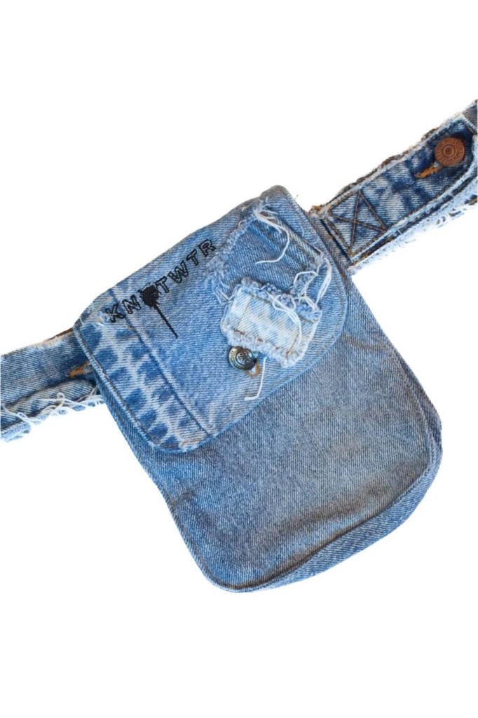 knotWTR Knotwtr - Kangaroo Denim Belt Pouch