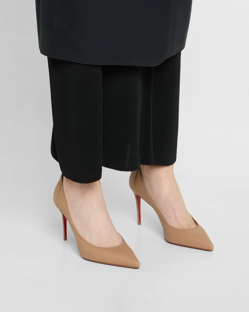 Christian Louboutin Sporty Kate Napa Red Sole Pumps 2