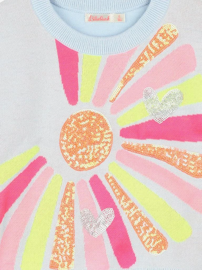 Billieblush Billieblush Girls Knitted Tank Top in Blue 3