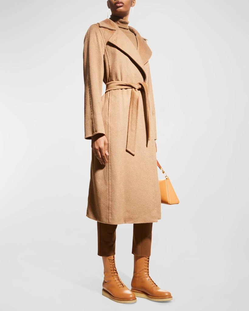 Max Mara Manuela Belted Camel Hair Coat, Camel 2