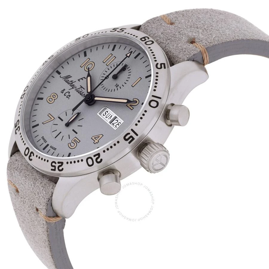 Mathey-Tissot Type 21 Chrono Auto Chronograph Automatic Grey Dial Men's Watch H1821CHTLG 2