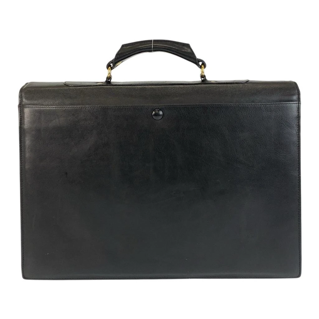 Versace Leather Business Briefcase 2