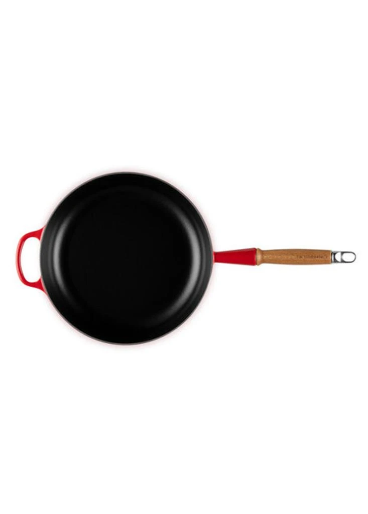 Le Creuset Signature cast iron saute pan with wooden handle 28cm 3.6l 9