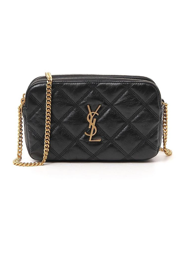 Yves Saint Laurent Saint Laurent Quilted Logo Crossbody Bag 1